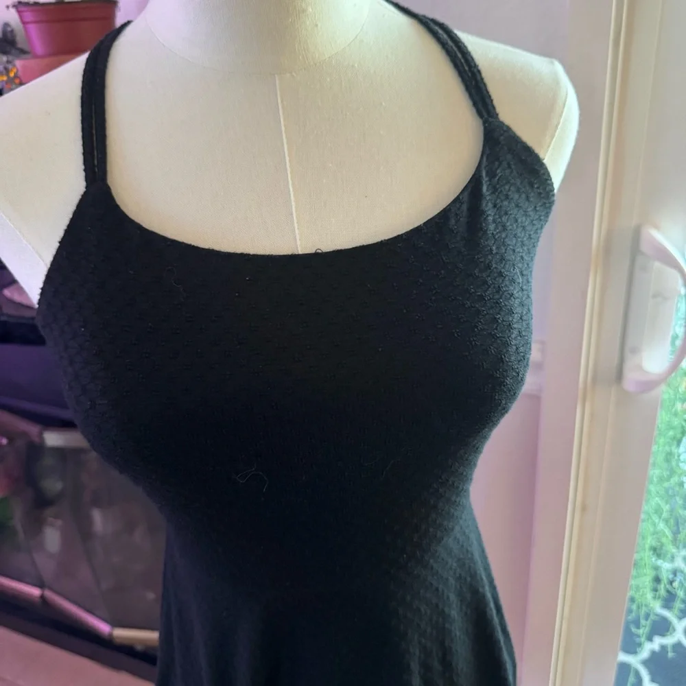 Mossimo Supply Co. Skater Black Mini Dress - Picture 2 of 12